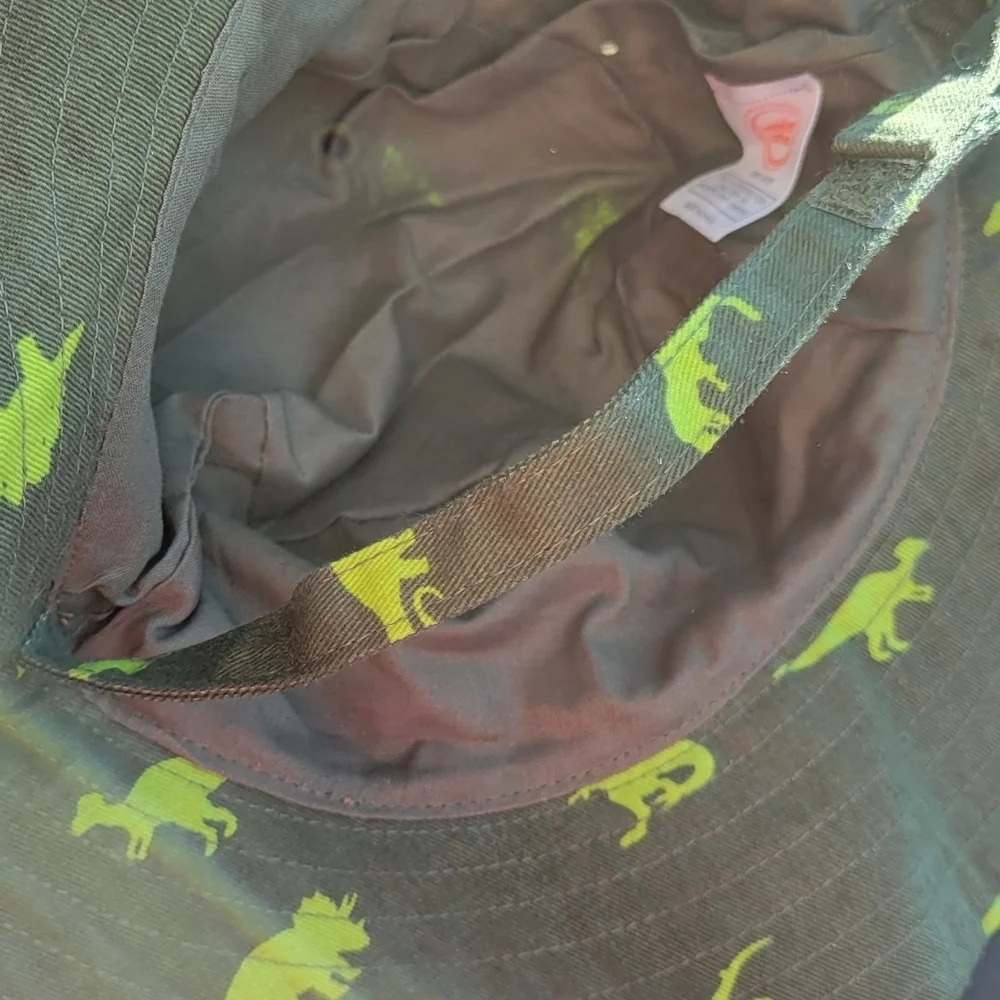 Camo Dinosaur Hat 24 months & Under  Bucket Hat